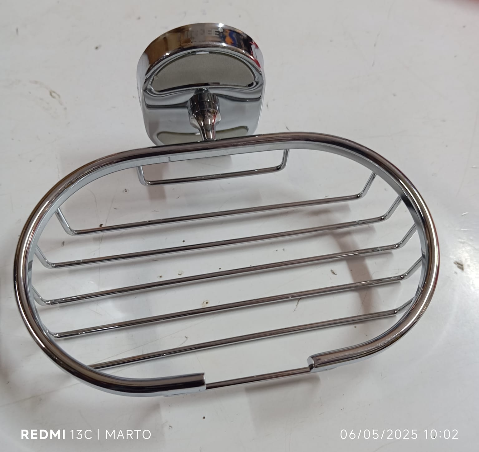 Wire soap dish small